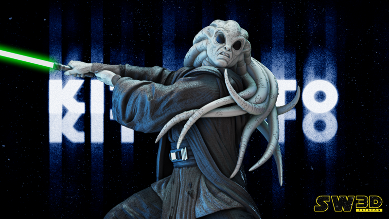 Kit Fisto Sculpture