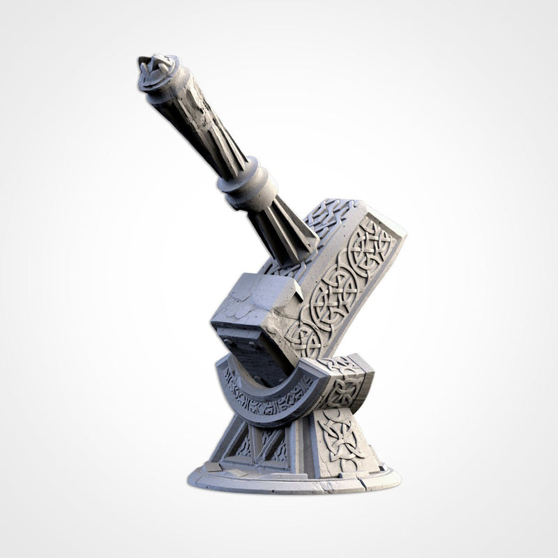 Dwarf Constructions 3D printed terrain view 3