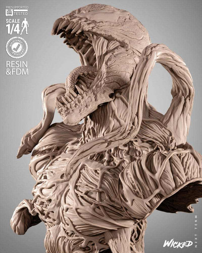 Carnage Portrait Bust resin bust kit view 3