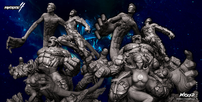 4F Diorama Sculpture resin diorama kit view 3