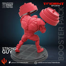 Strong Guy Marvel MCP-compatible 40mm resin proxy miniature by Trident Miniatures - product image 3