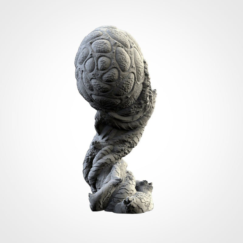 Alien Plants 3D printed terrain view 3