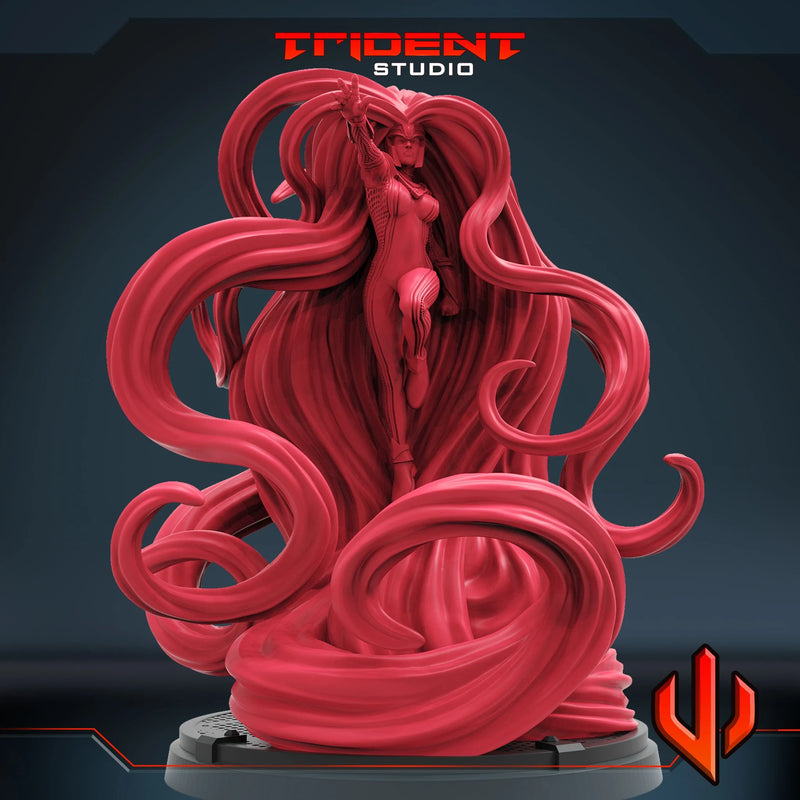 Medusa Marvel MCP-compatible 40mm resin proxy miniature by Trident Miniatures - product image 3