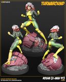 Rogue '97 (2 Costumes) Marvel MCP-compatible resin miniature by C27 Studios - product image 3
