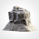 Desert Mountains 3D printed terrain view 3