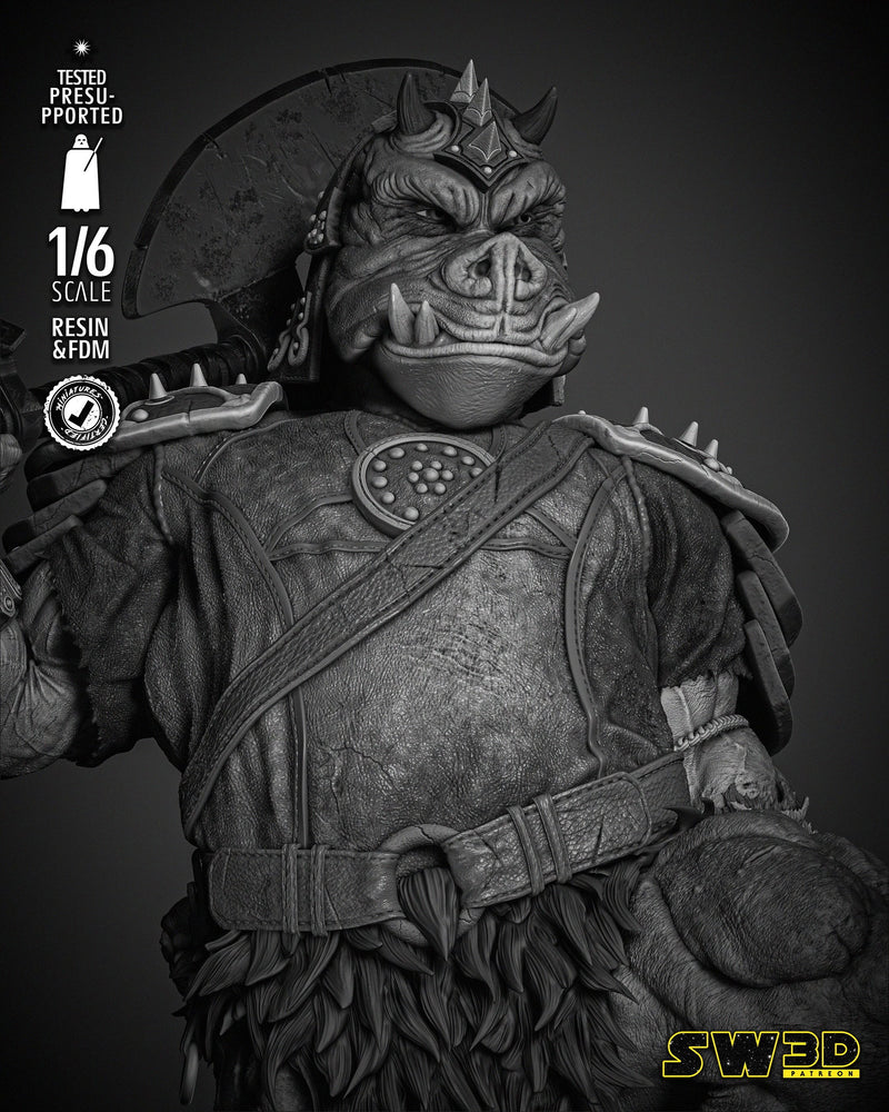 Gamorrean Guard Sculpture