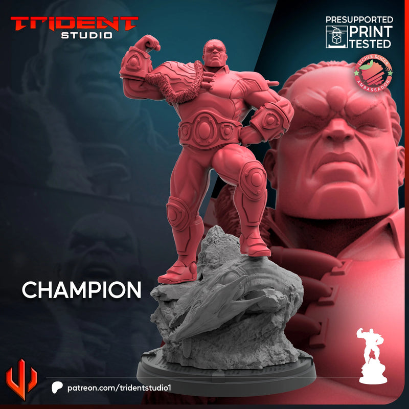 Champion Marvel MCP-compatible 40mm resin proxy miniature by Trident Miniatures - product image 3