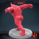 Rhino Marvel MCP-compatible 40mm resin proxy miniature by Trident Miniatures - product image 3