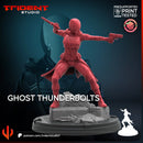 Ghost Thunderbolts Marvel MCP-compatible 40mm resin proxy miniature by Trident Miniatures - product image 3