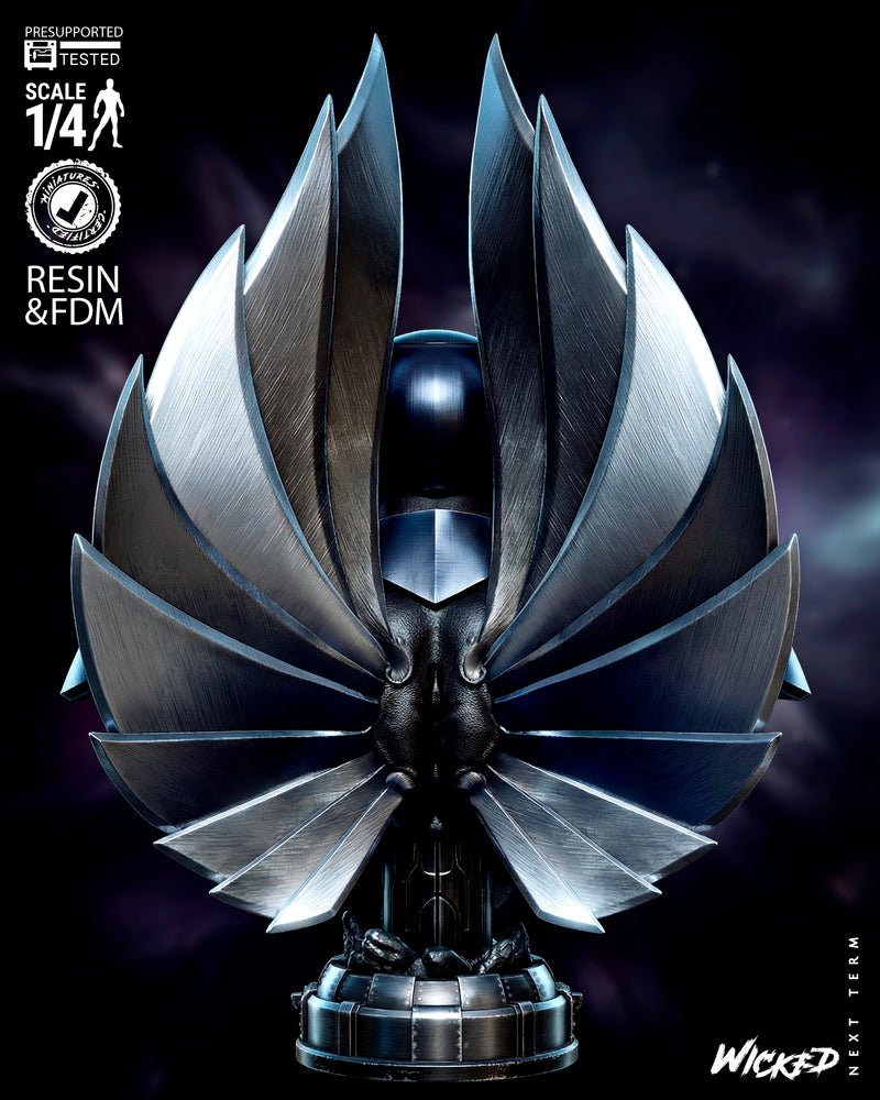 Darkhawk Portrait Bust resin bust kit view 3