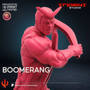 Boomerang Marvel MCP-compatible 40mm resin proxy miniature by Trident Miniatures - product image 3