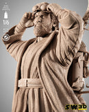 SW3D July 2025 Term Old Ben Kenobi Sculpture