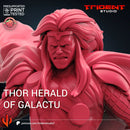 Thor Herald Of Galactus Marvel MCP-compatible 40mm resin proxy miniature by Trident Miniatures - product image 3