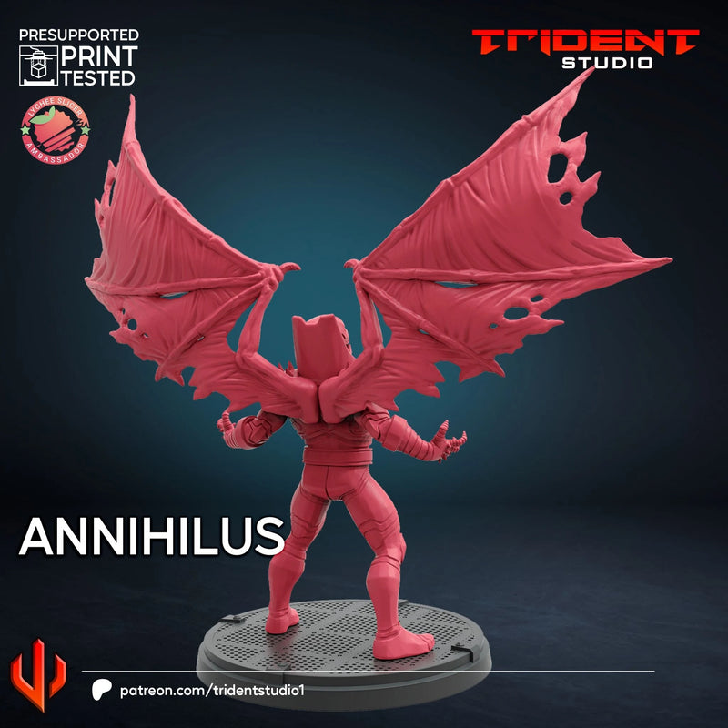 Annihilus Marvel MCP-compatible 40mm resin proxy miniature by Trident Miniatures - product image 3
