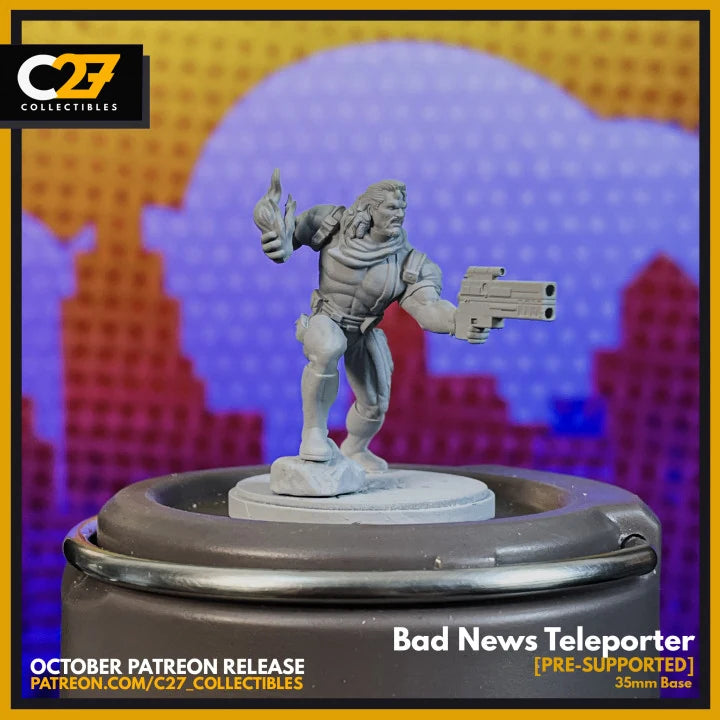 Bishop Marvel MCP-compatible resin miniature by C27 Studios - product image 3