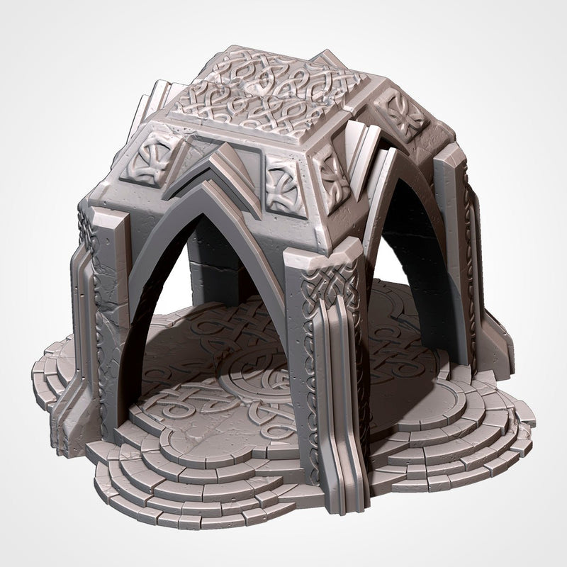 Dwarfen Constructions 3D printed terrain view 3