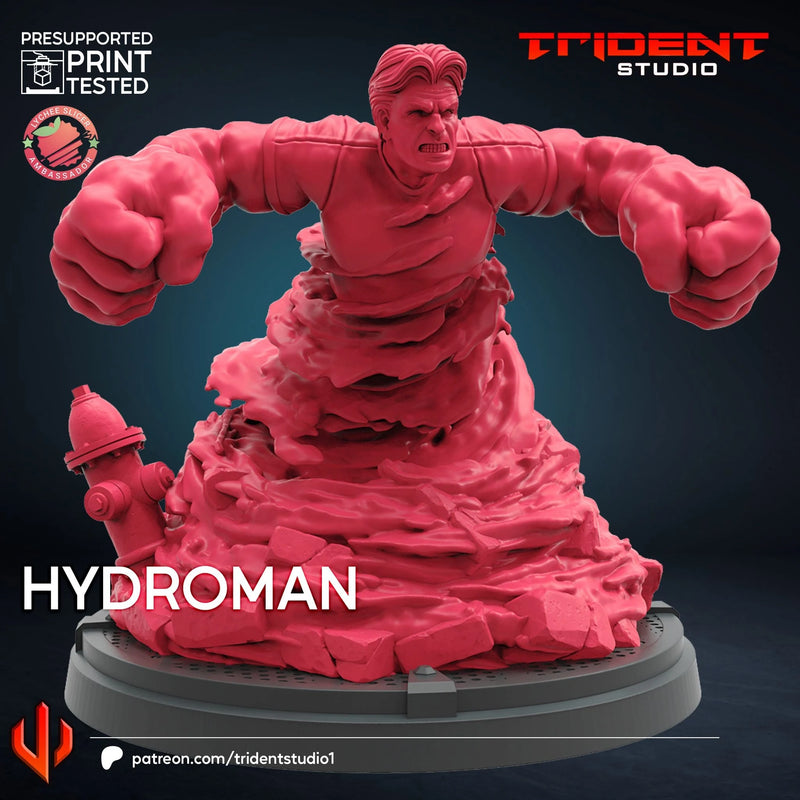 Hydroman Marvel MCP-compatible 40mm resin proxy miniature by Trident Miniatures - product image 3