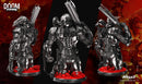 Doom Slayer Bust resin bust kit view 3