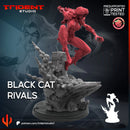 Black Cat Rivals Marvel MCP-compatible 40mm resin proxy miniature by Trident Miniatures - product image 3