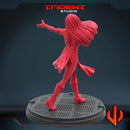 The Asp Marvel MCP-compatible 40mm resin proxy miniature by Trident Miniatures - product image 3