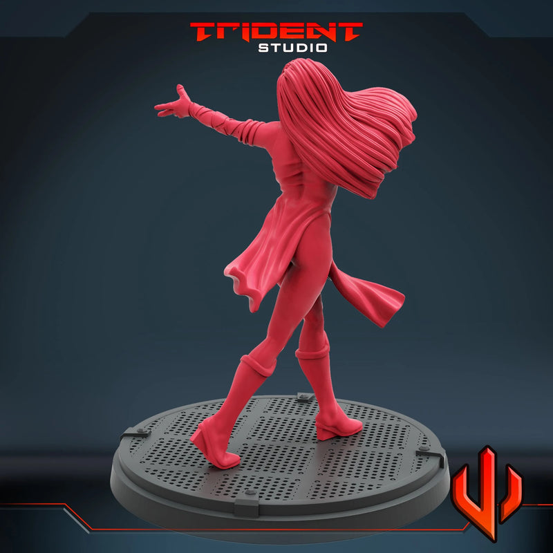 The Asp Marvel MCP-compatible 40mm resin proxy miniature by Trident Miniatures - product image 3