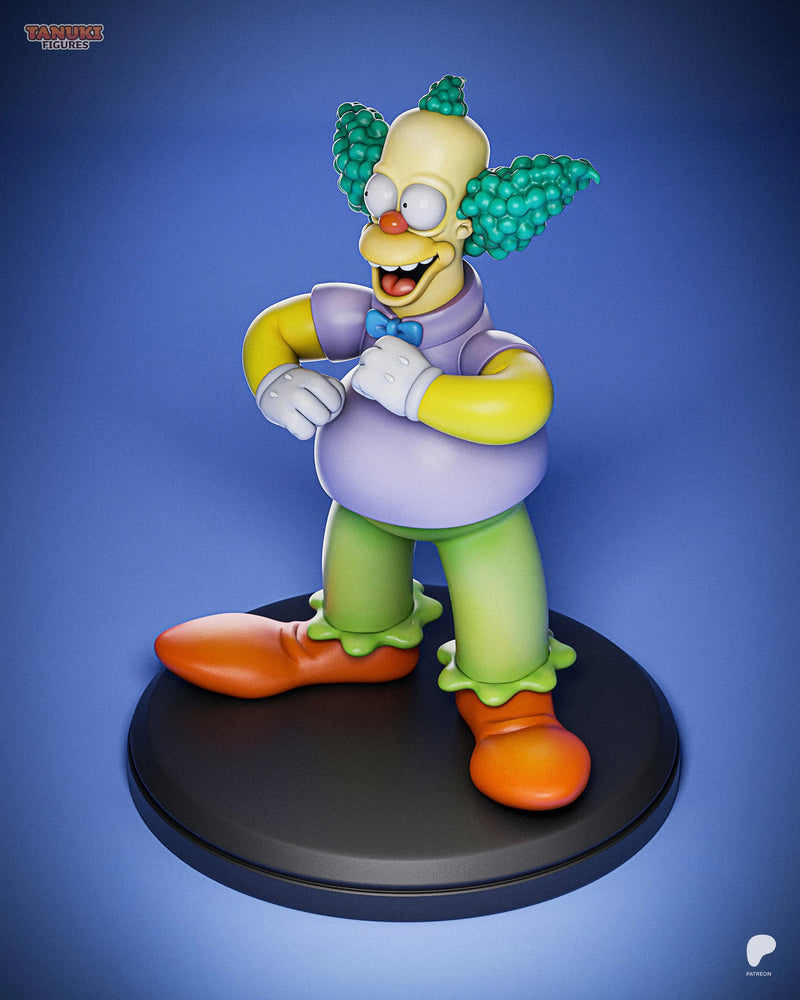 Krusty the Clown Resin Figure - Extra view 3