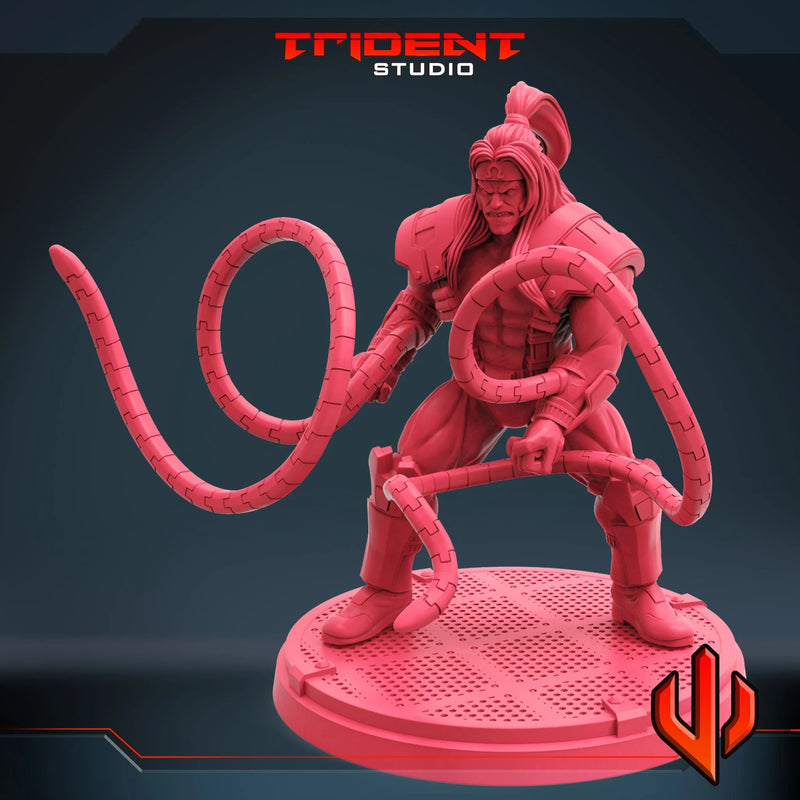 Omega Red - Sculpt A Marvel MCP-compatible 40mm resin proxy miniature by Trident Miniatures - product image 3