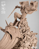 Blade VS Dracula Diorama resin diorama kit view 3