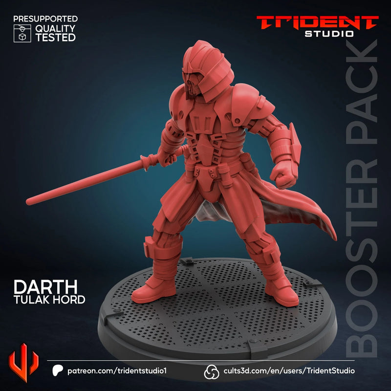 Darth Tulak Hord Star Wars MCP-compatible 40mm resin proxy miniature by Trident Miniatures - product image 3