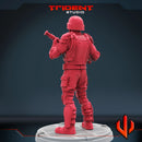 TVA Guard - Sculpt B Marvel MCP-compatible 40mm resin proxy miniature by Trident Miniatures - product image 3