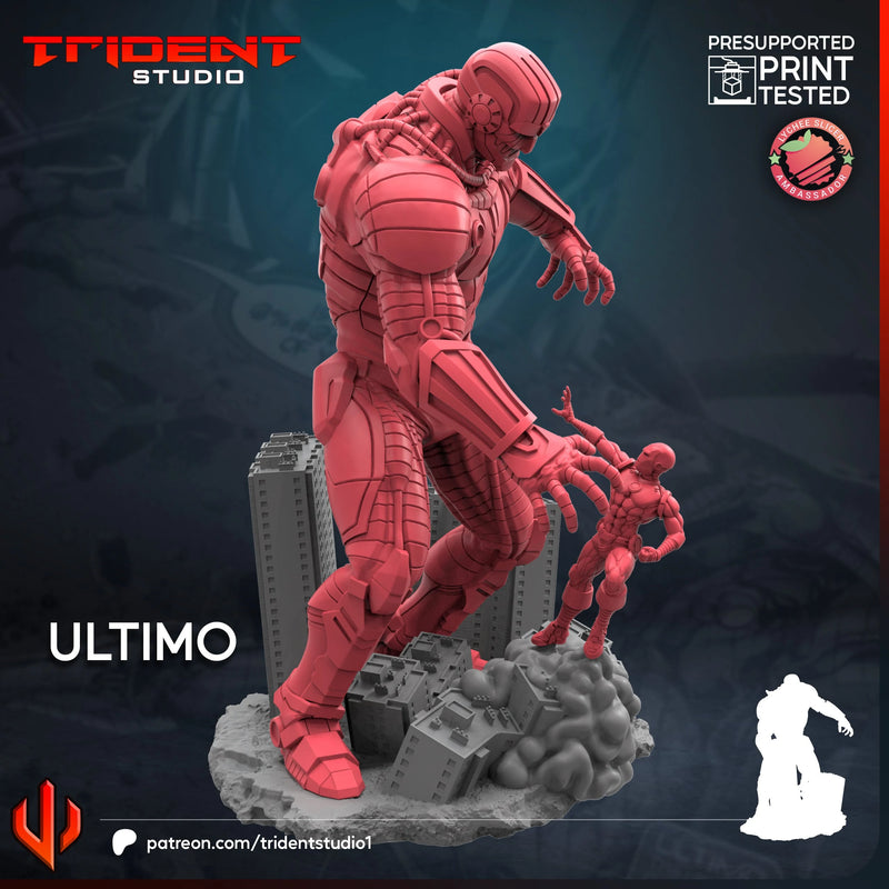 Ultimo Marvel MCP-compatible 40mm resin proxy miniature by Trident Miniatures - product image 3