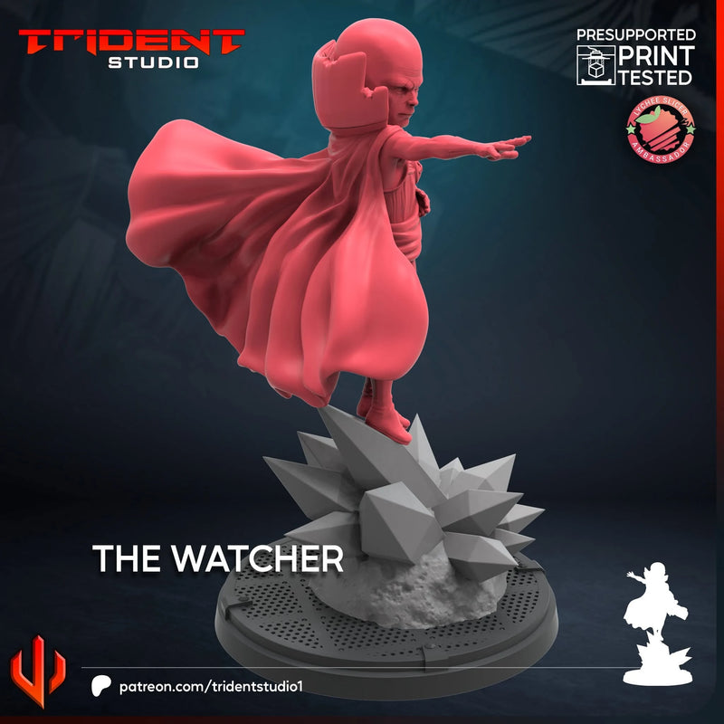 The Watcher Marvel MCP-compatible 40mm resin proxy miniature by Trident Miniatures - product image 3