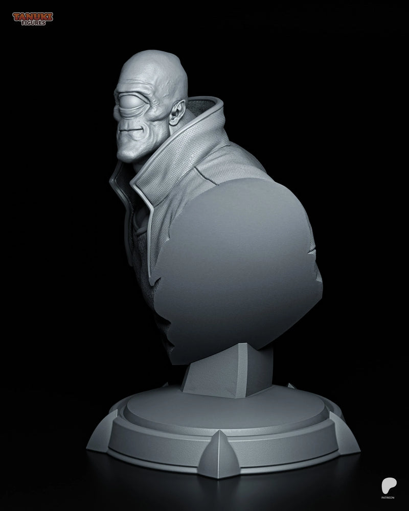 Allen the Alien Resin Statue & Bust - Bust view 3