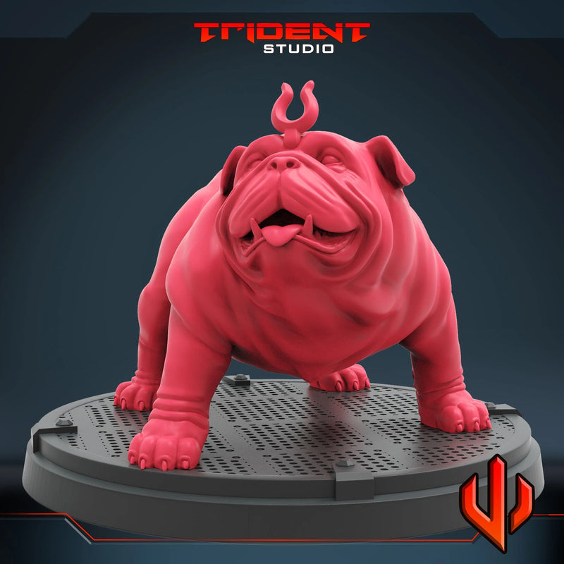 Lockjaw Marvel MCP-compatible 40mm resin proxy miniature by Trident Miniatures - product image 3