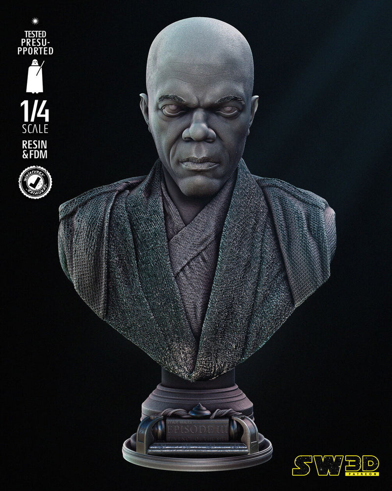 Mace Windu 2024 Bust