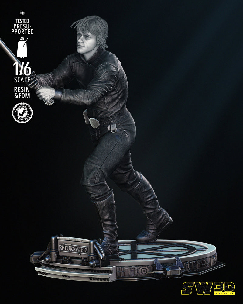 Luke Return of Jedi Sculpture