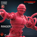 Ringer Marvel MCP-compatible 40mm resin proxy miniature by Trident Miniatures - product image 3