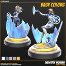 Invisible Woman (Feb 2025 Sculpt) Marvel MCP-compatible resin miniature by C27 Studios - product image 3