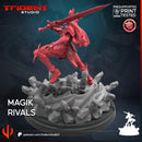 Magik Rivals Marvel MCP-compatible 40mm resin proxy miniature by Trident Miniatures - product image 3