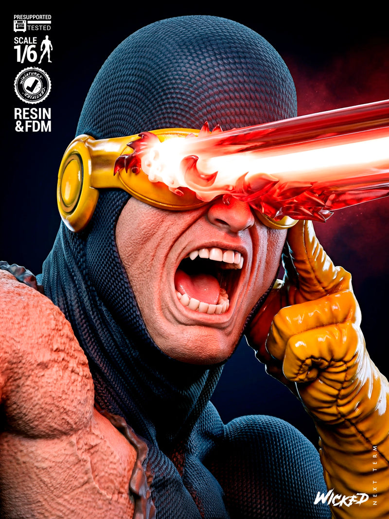 Cyclops Sculpture resin statue kit view 3