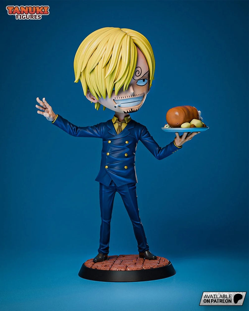 Sanji Chibi Resin Figure - Chibi view 3