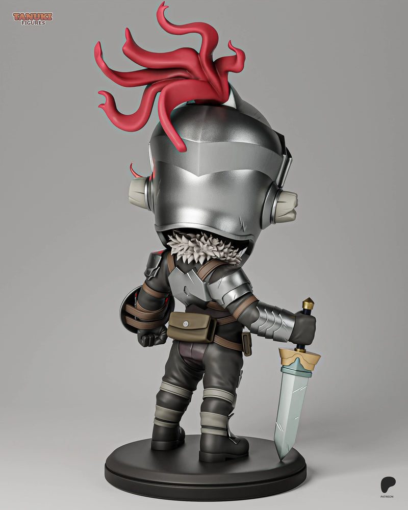Goblin Slayer Chibi Resin Figure - Chibi view 3