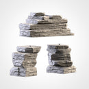 Desert Mountains 02 3D printed terrain view 3