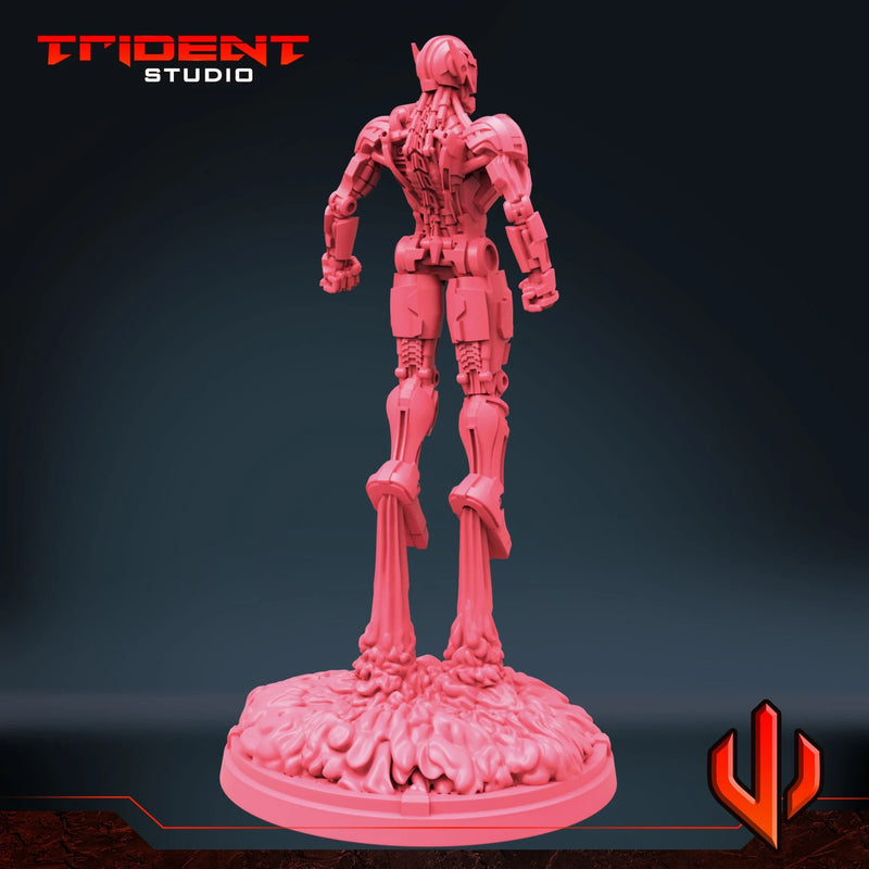 Ultron Drone Multiverse - Sculpt A Marvel MCP-compatible 40mm resin proxy miniature by Trident Miniatures - product image 3