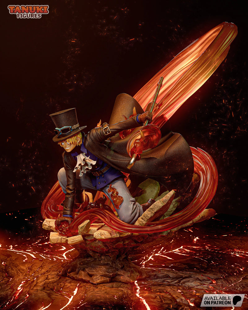 Sabo Resin Statue & Bust - Full Size view 3
