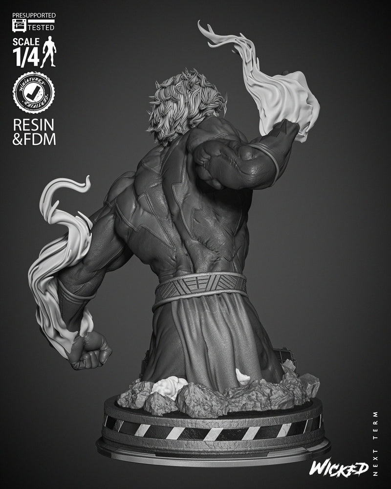 Adam Warlock Bust resin bust kit view 3