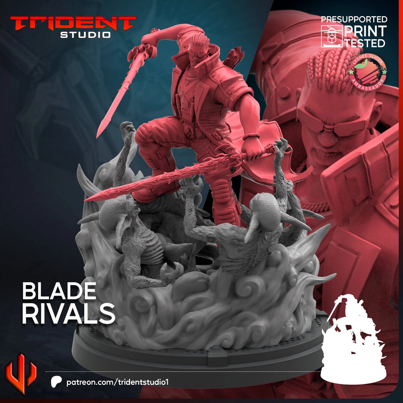 Blade Rivals Marvel MCP-compatible 40mm resin proxy miniature by Trident Miniatures - product image 3