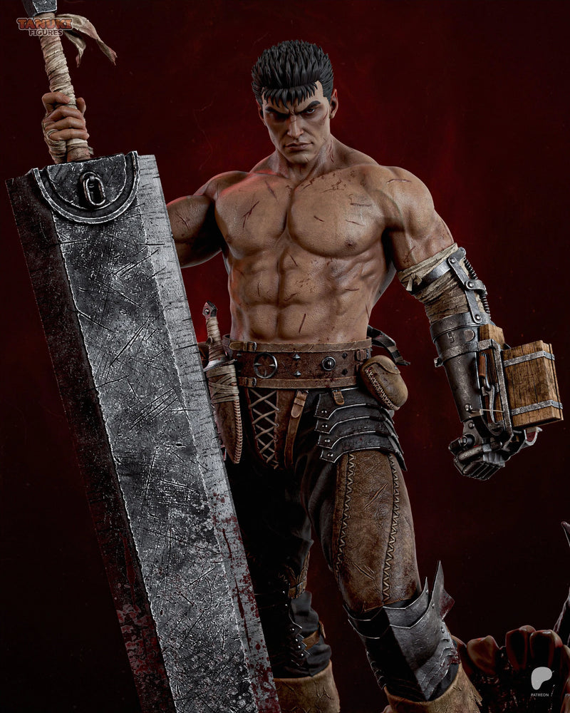 Guts Resin Statue & Bust - Full Size view 3
