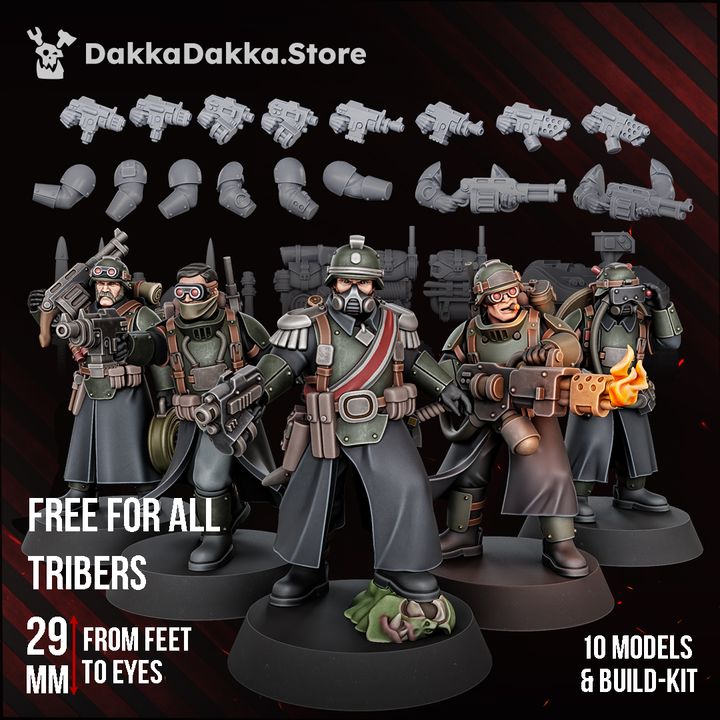 The Doomsday Corps of Engineers (complete kit) - DakkaDakka Resin Build Kit - image 3