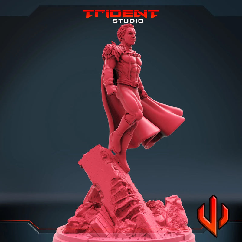 Homelander The Boys MCP-compatible 40mm resin proxy miniature by Trident Miniatures - product image 3